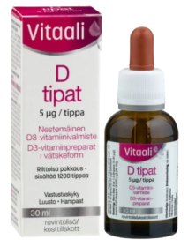 Kuva Vitaali D tipat 30 ml