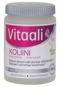 Kuva Vitaali Koliini 60 tabl. / 60 g 