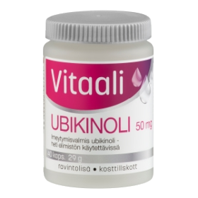 Kuva Vitaali Ubikinoli 50 mg 40 kaps. / 29 g 