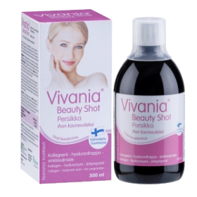 Kuva Vivania Beauty Shot persikka 500 ml