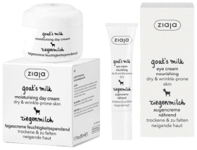 Kuva Ziaja vuohenmaito päivävoide 50 ml + silmänympärysvoide 15 ml