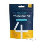 4Him & Her Vitamin D3 + K2, 365 tablettia (D3 20 µg + K2 100 µg)