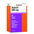 ACLOVIR 200 mg 25  tablettia