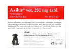 AXILUR 250 mg 10 vet tablettia