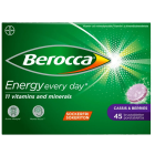 Berocca Energy Cassis & Berries poretabletti 45 kpl