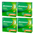 Berocca Energy Orange poretabletti 60 kpl x4 NELOSPAKKAUS