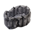 Bosign Inflatable Foot Bath with handles - Graphite Gray
