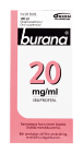 BURANA 20 mg/ml 100 ml oraalisusp