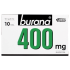 BURANA 400 mg 10 kpl tabl, kalvopääll