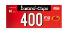 BURANA-CAPS 400 mg 10 fol kaps, pehmeä