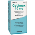 CETIMAX 10 mg 100 fol tabl, kalvopääll