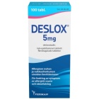 DESLOX 5 mg 100 fol tabl, kalvopääll