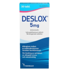 DESLOX 5 mg 30 fol tabl, kalvopääll