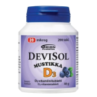 Devisol Mustikka 20 mikrog 200 tabl.