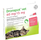 Dronspot vet 60 mg / 15 mg 2 x 0.70 ml paikallisvaleluliuos