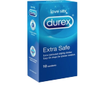 Durex Extra Safe kondomi, 10 kpl