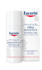 Eucerin UltraSENSITIVE Soothing Care Normal to Combination Skin hoitovoide pumppupullo 50 ml