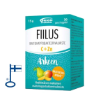 Fiilus arkeen C+Zn hedelmäinen 30 purutabl