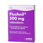 FLUSHNIL 500 mg 8 fol tabl, kalvopääll