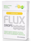 Flux Drops Lemon/Lime imeskelytabletti 30 kpl