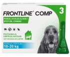 Frontline Comp 134 mg / 120.6 mg 3 x 1.34 ml paikallisvaleluliuos pipetti