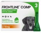 Frontline Comp 67 mg / 60.3 mg 3 x 0.67 ml paikallisvaleluliuos