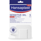 Hansaplast Sensitive laastari 3XL (10 x 15cm) 5 kpl