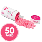 Haspro Universal korvatulpat pinkki 50 paria