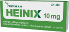 HEINIX 10 mg 10  tablettia, kalvopääll