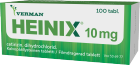 HEINIX 10 mg 100  tablettia, kalvopääll