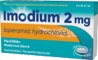 IMODIUM 2 mg 12 tablettia, suussa hajoava