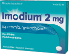 IMODIUM 2 mg 16 fol tabl, kalvopääll
