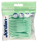Jordan Easy Reach Flosser hammaslankain, 25 kpl 