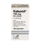 KALEORID 750 mg 100 kpl depottabl