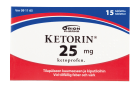 KETORIN 25 mg 15  tablettia