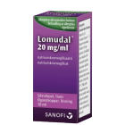 LOMUDAL 20 mg/ml 10 ml silmätipat, liuos