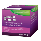 LOMUDAL 40 mg/ml 60x0,35 ml silmätipat, liuos, kerta-annospakkaus