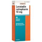 LORATADIN RATIOPHARM 10 mg 30 fol tabl