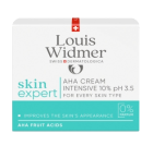 Louis Widmer Aha cream Intensive 10% Hajusteeton hedelmähappokäsittely 50 ml