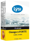 Lysi Omega-3 Forte kalaöljykapseli, 80 kaps.