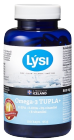 Lysi Omega-3 Tupla+ kalaöljy-vitamiinikapseli, 100 kaps.