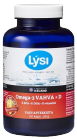 Lysi Omega-3 Vahva+D kalaöljykapseli 100 kaps.