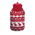 Medrull Hot Water Bottle kuumavesipullo neulepäällysteellä Poro 1,7L