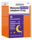 Ratiopharm Melatoniini Extra Vahva 1,9 mg 30 tablettia