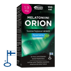 Melatoniini Orion 1,9 mg piparminttu suussa hajoava 100 tabl.