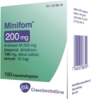 MINIFOM 200 mg 100 kpl kaps, pehmeä