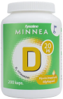 Minnea D-vitamiini 20 µg 200 kaps