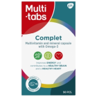 Multi-tabs Complet Monivitamiini + Omega-3  90 kapselia