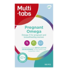 Multi-tabs Pregnant Omega-3 raskaana oleville ja imettäville 100 kapselia