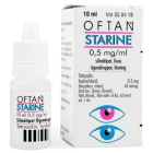 OFTAN STARINE 0,5 mg/ml 10 ml silmätipat, liuos